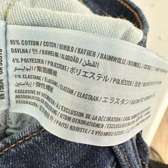 Abercrombie & Fitch Jeans Mens 33 x 32 Straight Leg Denim Mid-Rise Blue Stretch - Picture 6 of 7